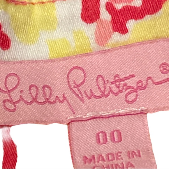 EUC Lilly Pulitzer UPF Floral Mini Skirt - Picture 4 of 4